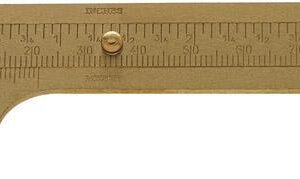 Knopfmaß Messing abgesetzt 100mm FORTIS