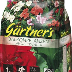 Balkonpflanzen GÄR 1 Kg Gärtners Langzeitdünger