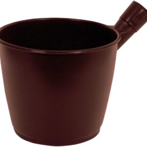 Schöpfeimer 7,5 l Jaucheschöpfer braun