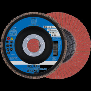 POLIFAN-Fächerschleifscheibe A-COOL SG INOX+ALU, gerade, Korund