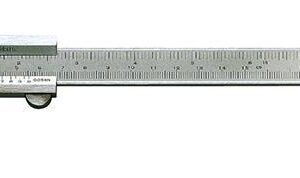 Taschenmessschieber Fest-stellung 150mm 1/50 1/1000 FORTIS