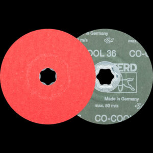 COMBICLICK-Fiberschleifschleifer Keramikkorn CO-COOL