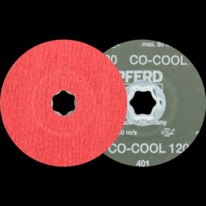COMBICLICK-Fiberschleifschleifer Keramikkorn CO-COOL