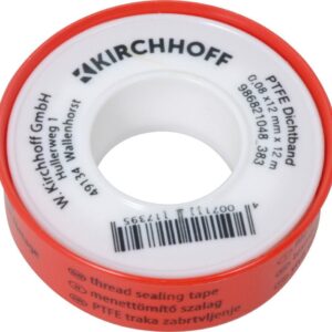 Gewindedichtb PTFE 0,08x12mmx12m