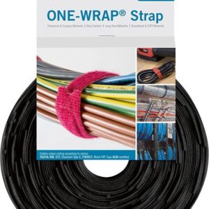 VELCRO Klettkabelbinder One Wrap Strap 20 x 330mm, schwarz, 100