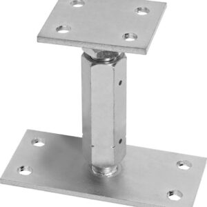 Stützenfuß Typ P höhenverst. 80x70x5,0mm