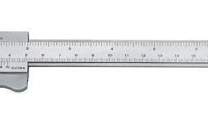 Taschenmessschieber parallaxfrei + Moment- Feststellung 150mm 1/