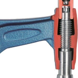 Hochleistungs-Schraubzw. 4003-P 35x8mm 80cm URKO