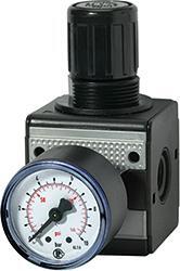 Druckregler multifix mit Manometer BG1 0,5-10bar G1/4" RIEGLER