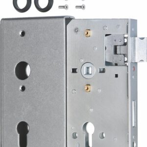 Schlosskasten 40 mm D 60 mm m. Schl.