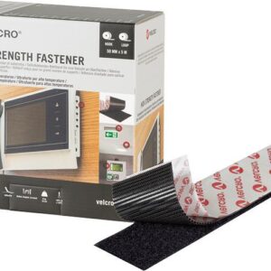 VELCRO Klettband High Strength Fastener 50mm x 5m, schwarz