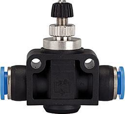 Drosselruckschlagventil Blaue Serie, Steckanschluss Schl-Ø 10 RI