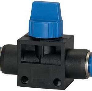 Absperrventil Blaue Serie, Steckanschluss Schl-Ø 10 RIEGLER