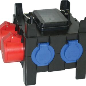 Kunststoff-Steckdosenver.M-Imst 16/2-4