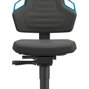 Stuhl Nexxit 2 Rollen K-Leder Griff blau