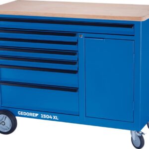 Rollwerkbank XL mit Fach und 6 Schubladen GEDORE