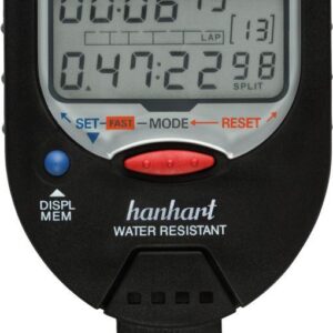 Digitale-Stoppuhr 1/100Min. 1/100Sek. HANHART