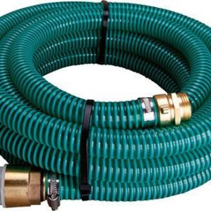 Saugschlauchgarnitur 1" IG/AG, 7m grün/ transparent APD