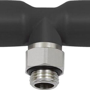 T-Steckverschraubung Blaue Serie, drehbar, G 1/4 a, Schlauch-Ø 6