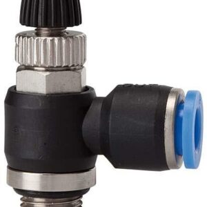 Drosselrückschlagventil Blaue Serie, Abluftdros. G1/8 a. Schlauc