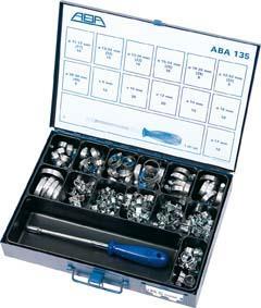 ABA Sortiment 135 NOVA 9mm Bandbreite, sortiert