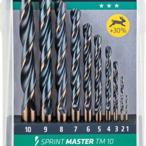 Spiralb. D338N HSS 1,0-10,0 - 1mm stg. ALPEN