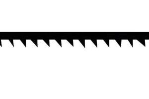 Sägeblätter mit Querstift für Holz m.Gegenzahn