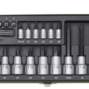Steckschlüsselsatz TX 29-tlg.