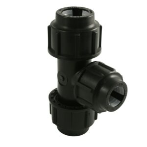 Kaltwasserleitung T-Stück 3-fach Rohranschluss