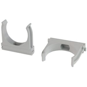 ISO-Klemmschelle starr 3 Stück grau