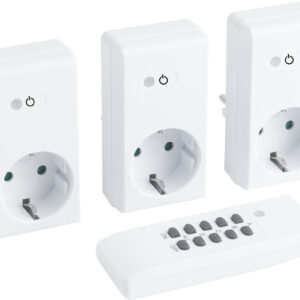 Funkset 3+1 weiß 1100W IP20