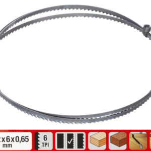 Bandsägen-Zubehör Bandsägebl.1712x6x0,65 ZpZ 6