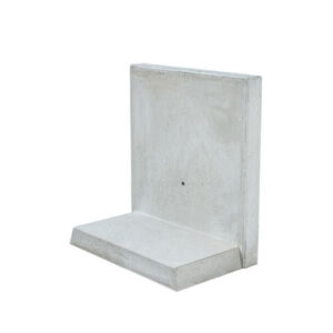 L-Stein bewehrt, 12cm, grau