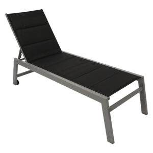 Gartenliege mit extra hoher Liegefläche