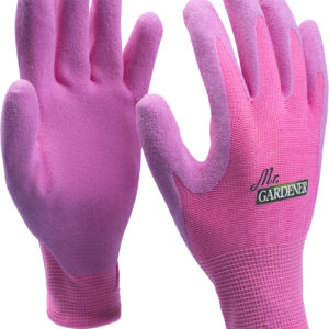 Handschuhe Nitril pink Gr. 4