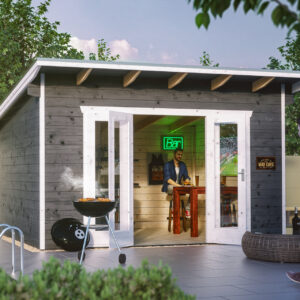 Gartenhaus Ostende 2, 28mm 400 x 300cm