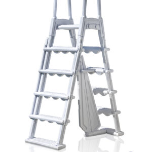 Blasgeformte Leiter für Aufstellpools