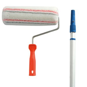 Fassadenroller, 27cm, mit Alu-Teleskopstange 100-200cm