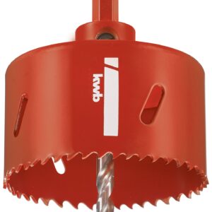 HSS-BiMetall-Lochsäge mit Schaft + Bohrer