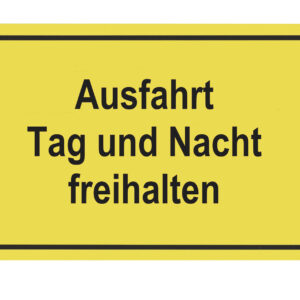 Hinweisschild