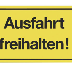 Hinweisschild