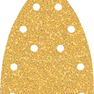 EXPERT C470 Schleifpapier mit 11 Löchern für Multischleifer, 102 x 62 mm, 93 mm, G 40, 10-tlg.. Für Multischleifer