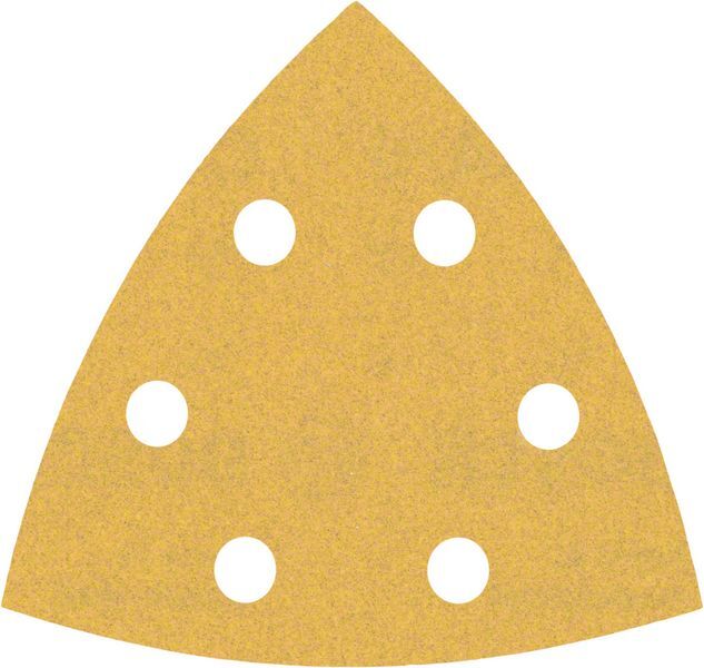 EXPERT C470 Schleifpapier für Deltaschleifer, 93 mm, G 180, 5 Stück. Für Deltaschleifer