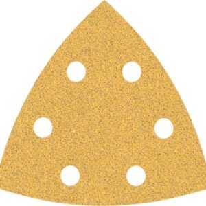 EXPERT C470 Schleifpapier für Deltaschleifer, 93 mm, G 60, 5 Stück. Für Deltaschleifer