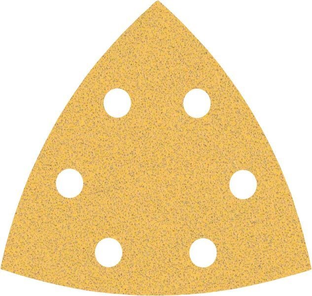 EXPERT C470 Schleifpapier für Deltaschleifer, 93 mm, G 80, 5 Stück. Für Deltaschleifer