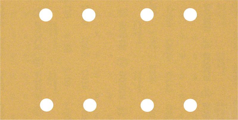 EXPERT C470 Schleifpapier mit 8 Löchern für Schwingschleifer, 93 x 186 mm, G 180, 10-tlg.. Für Exzenterschleifer