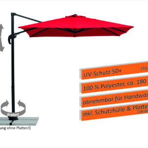 Ampelschirm Rhodos Junior