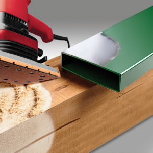 Schleifstreifen KORUND gel. 115x280mm Inh:10