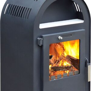 Accente Kaminofen Magna 3.0, 7,0kW, Stahl/Stahl, schwarz