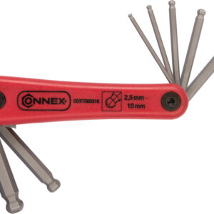 Stiftschlüsselsatz 6kt 2,5-10mm, 7-tlg.